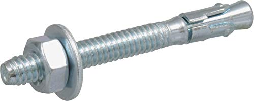 Power Pro 370980 Wedge Anchor, 1/4 X 2-1/4-Inch, 40-Pack