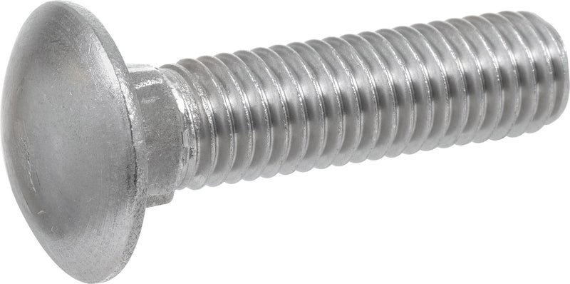 Hillman 832522 Stainless Steel Carriage Bolt, 1/4 x 2-1/2-Inch, 25-Pack 1/4" x 2-1/2"