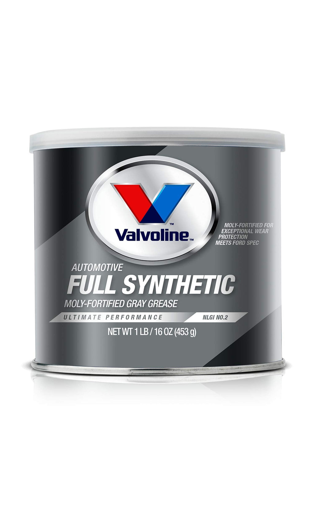 Valvoline - VV986 Moly-Fortified Gray Full Synthetic Grease 1 LB 1 LB Tub