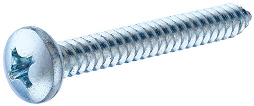 The Hillman Group 80126 14-Inch x 3-Inch Pan Head Phillips Sheet Metal Screw, 100-Pack, Zinc