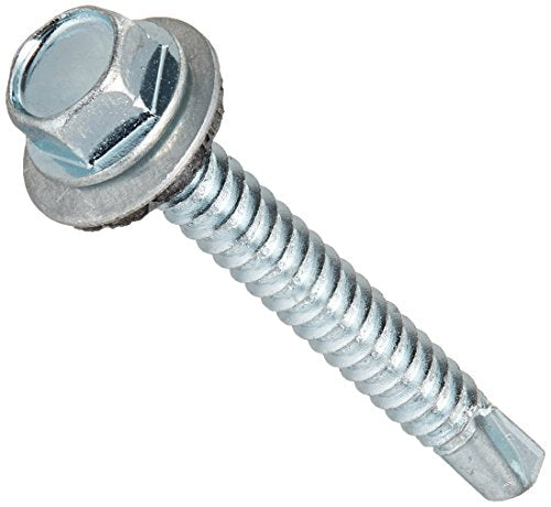 Hillman 561059 1/4-14X2 SLF/Drill Screw , zinc