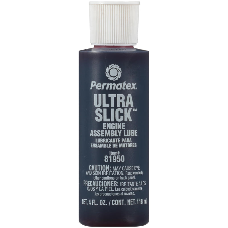 Permatex 81950 Ultra Slick Engine Assembly Lube, 4 oz. , Red