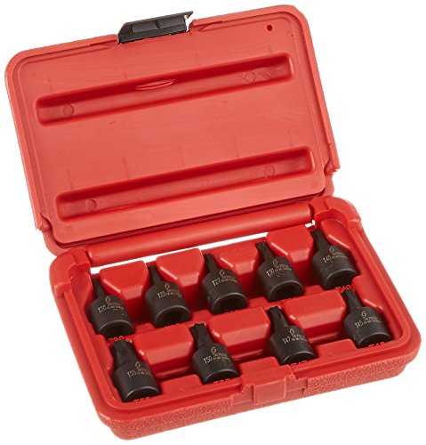 Sunex 3670s 3/8-Inch Drive Internal Star Impact Socket Set