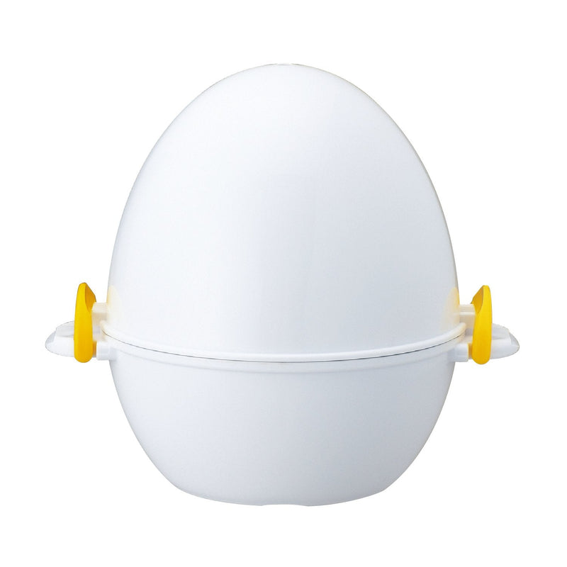 Akebono Sangyo RE-278 Boiled Eggs, For 3 Pieces, Total Width 5.9 x Depth 4.9 x Height 5.4 inches (15 x 12.4 x 13.7 cm), Made in 3 pack