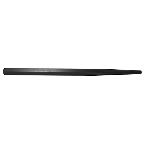 Mayhew Pro 22024 1/2-Inch Line-Up Punch Black Oxide Finish 1/2" x 18"