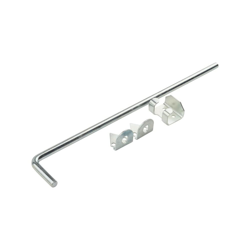National Hardware N177-196 V835 Cane Bolt in Zinc, 1/2 inch x 18 inch