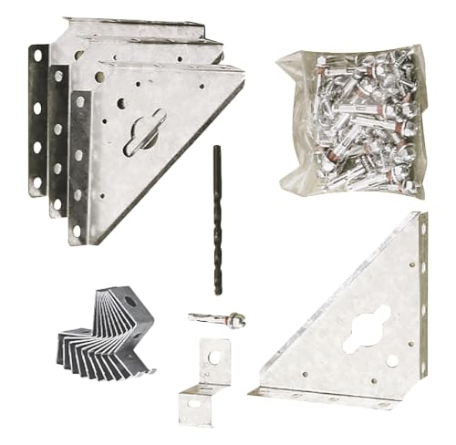 Arrow Grey Concrete Anchor (Clips and Shields)