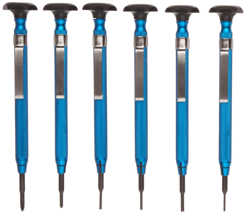 Moody Tools 58-0670 6-Piece Slot/Phil/Screw Extractor Combo Reversible Driver Set