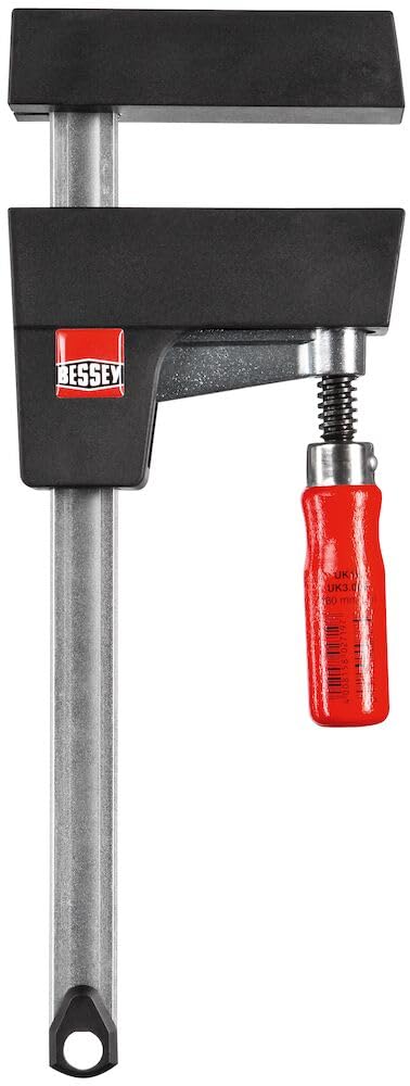 Bessey UK30 Clamp universal 11.81"/3.15", Black/Red/Silver