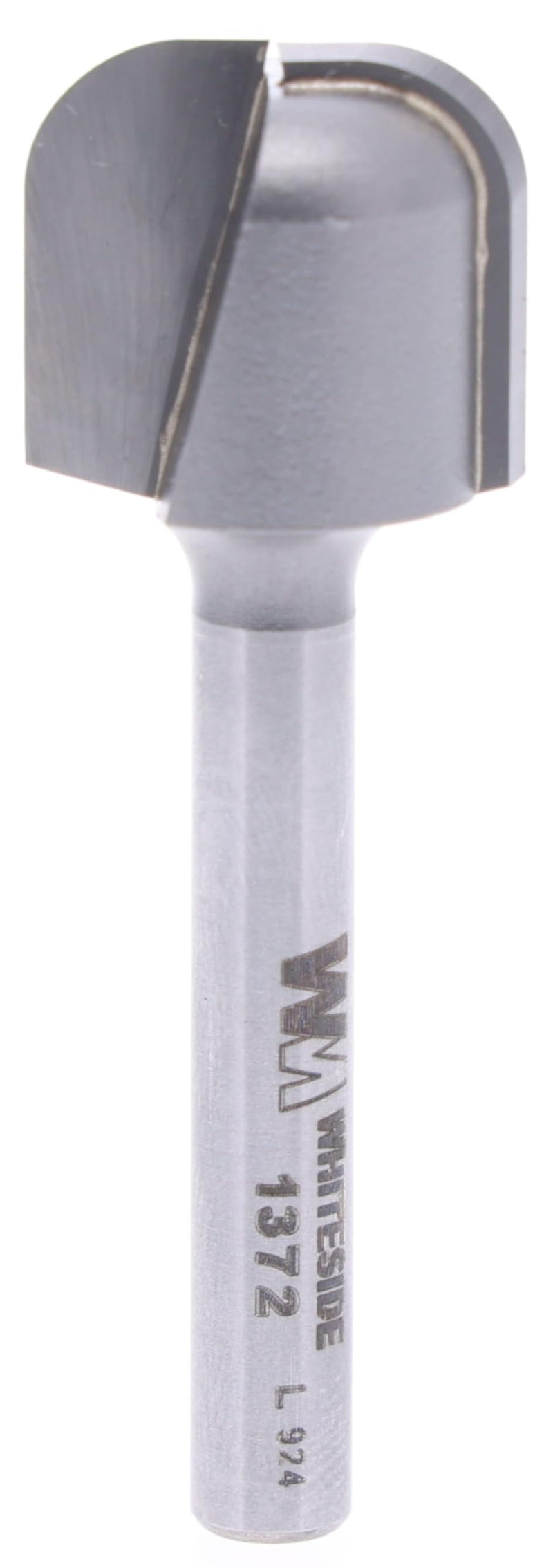 Whiteside 1372 Bowl & Tray Form Router Bit: 3/4 Inch Cutting Diameter, 1/4 Inch Shank, 5/8 Inch Cutting Length, 1/4 Inch Radius
