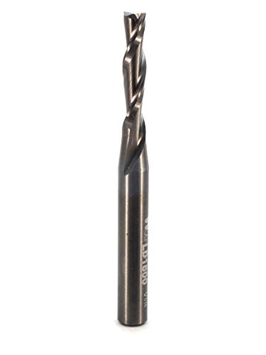 Whiteside Router Bits LD1800 Left Hand Spiral Bit with Down Cut Solid Carbide 3/16-Inch Cutting Diameter and 5/8-Inch Cutting Length