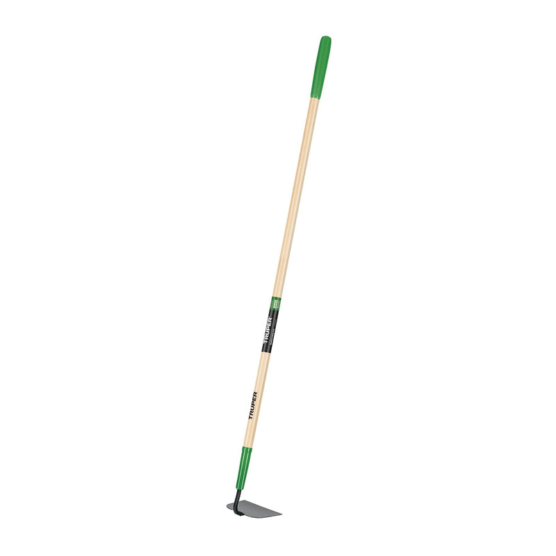 Truper TruTough Meadow Hoe, 6-Inch Steel Head, 54 in Wood Handle with 6-Inch Grip, Heavy-Duty Garden Hoe for Weeding & Soil Cultivation (Model 30006)