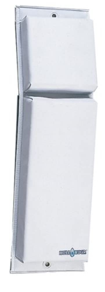 HULL HUGR Contour Fender, Multiple Sizes, Docking Boat Bumper White 24 inch
