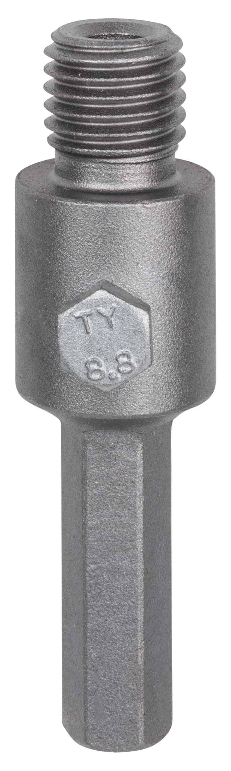 Bosch 2608550078 Hex Shank for core Cutters with M16 11 mm, 80 mm, Silver HEX - M16 Adapter