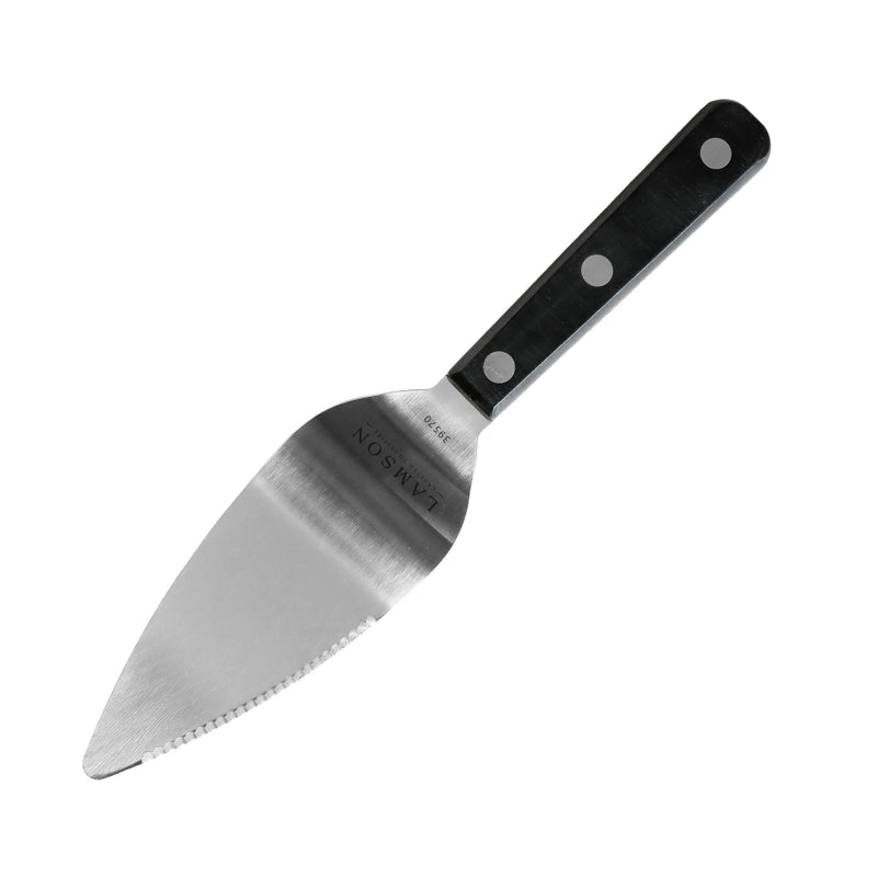 Lamson 4" Pie & Cake Server, Wave Edge with Noir Ultra Durable handle