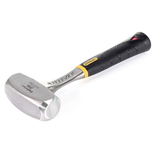 Stanley 1-56-001 Hammer "Antivibe", Black/Silver Club Hammer Single