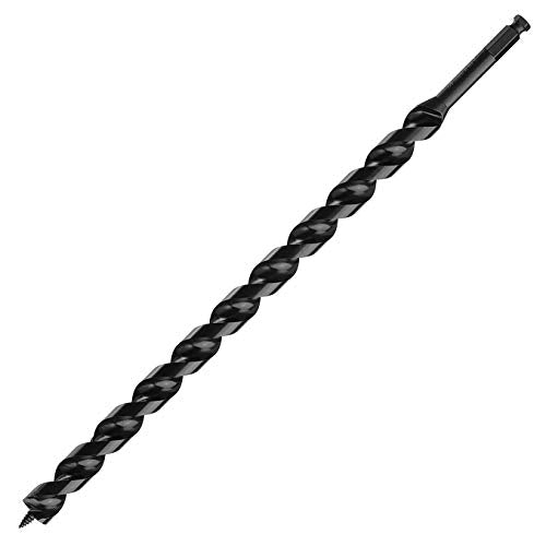 Ideal Electrical 35-829 Nailbiter 18 in. Ship Auger 1-1/4 in. Drill Bit w/Dual-Helix Head, 60 deg. Angled Design