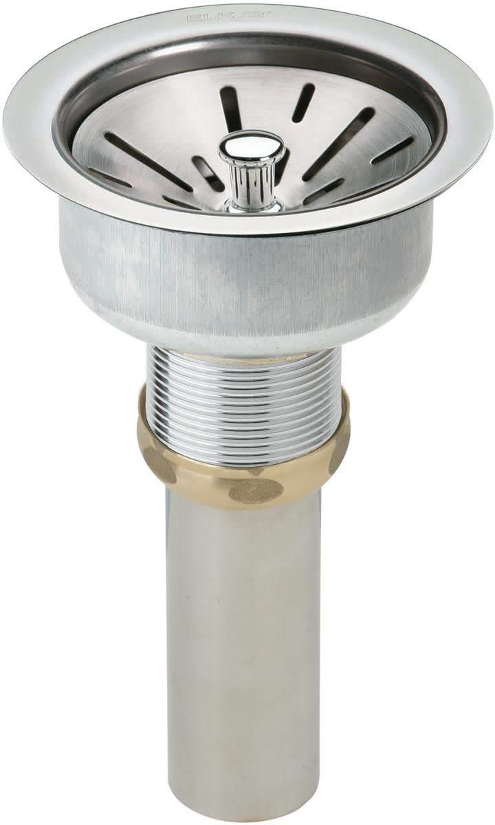 Elkay LK35 3-1/2" Basket Strainer - Chrome Stainless