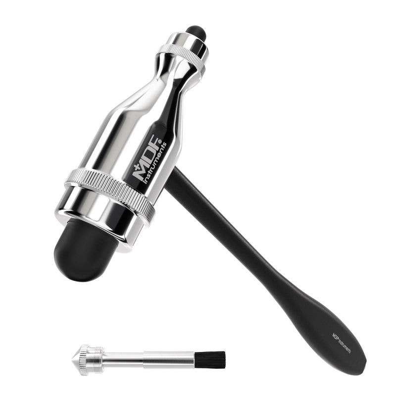 MDF Instruments 555 Trömner Reflex Hammer Black - Lightweight - HDP Handle