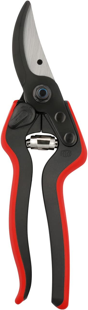 FELCO 160L Pruning Shears – 8.9" Lightweight Swiss-Made Garden Clippers for Large Hands | Garden Tool Cutter with Precision Bypass Blade, Fiberglass Composite Handles, Replaceable Parts F 160L
