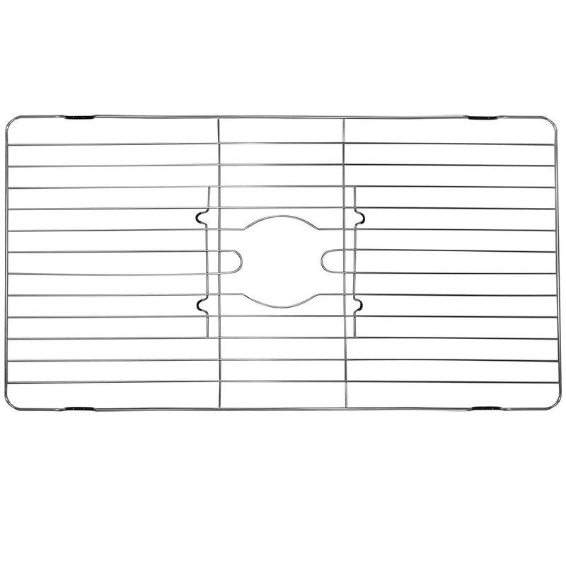 Better Houseware Stainless Steel Sink Protector Sink Mat Stainless Steel Sink Rack for Bottom of Sink Protectors for Kitchen Sinks 18 x 12 x 1 18 x 12.6 x 1