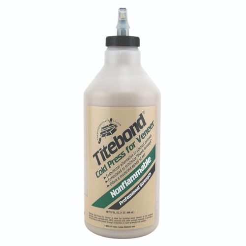Titebond Cold Press Veneer Glue, 32 Oz. – Contact Cement Alternative – 5175 32 oz.