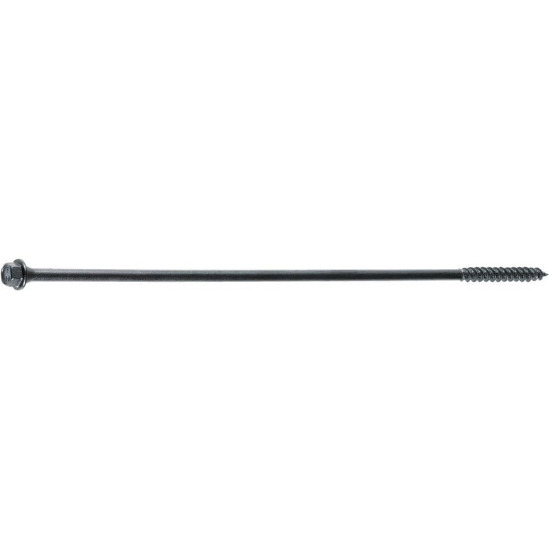 FastenMaster FMTLOK10-12 TimberLOK Heavy-Duty Wood Screw, 10 Inches, 12-Count,Black
