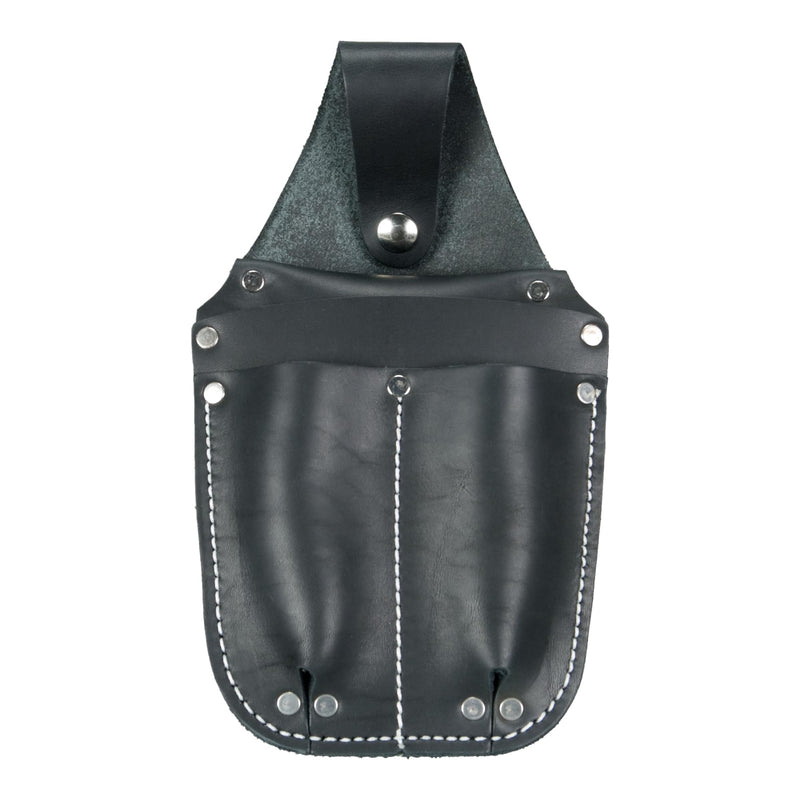 Occidental Leather Pocket Caddy - Black - 4 Pockets & Tool Holders - Belt Compatibility Up to 2" Wide - Lightweight - Made in USA