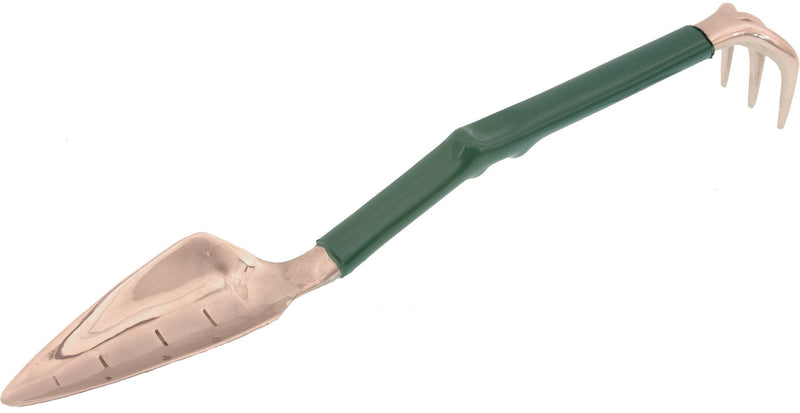 Trake, Trowel and Rake Garden Hand Tool Combo, Lightweight & Durable Garden Tool with Comfortable Grip for Planting & Cultivating 1 EA