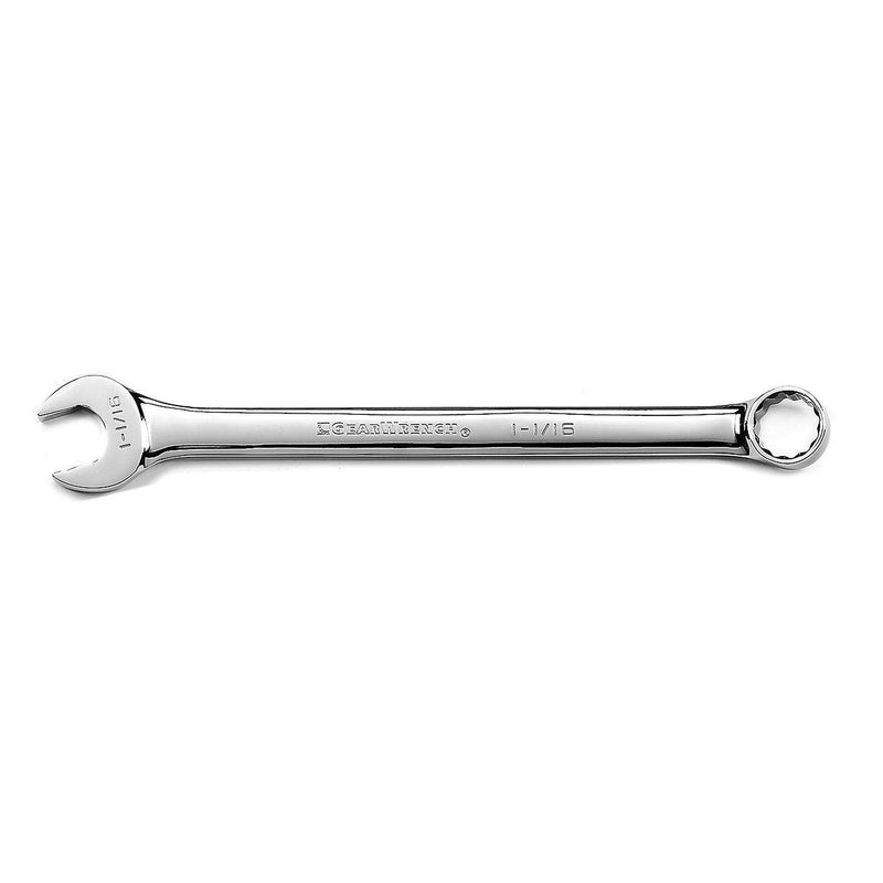 GEARWRENCH 12 Pt. Long Pattern Combination Wrench, 1-1/16" - 81733 27.0mm