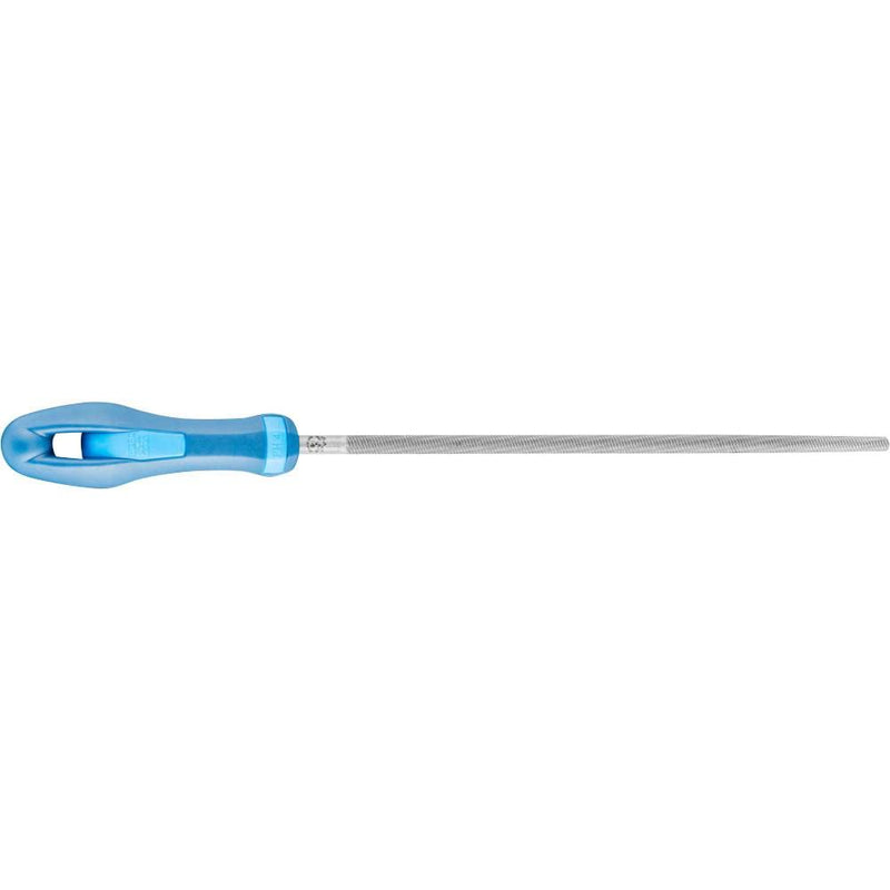 Pferde 11214206 Cut 1 Type Round File, Silver/Blue, 200 mm Length 200mm Cross cut H1