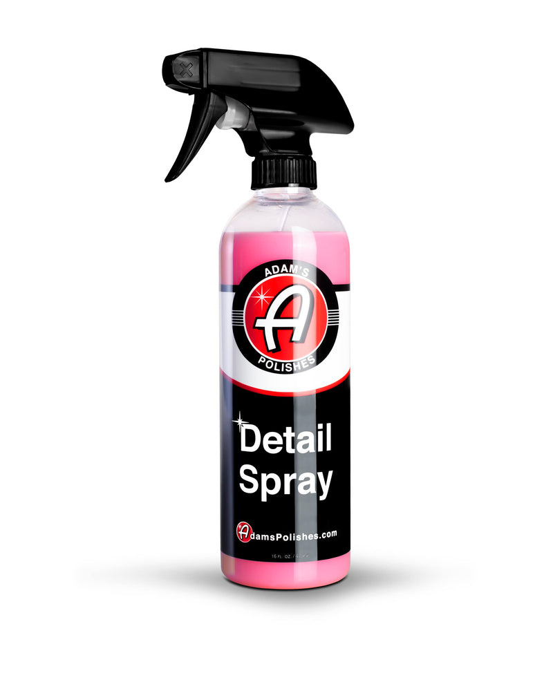 Adam's Polishes Detail Spray (16 fl. oz) - Quick Waterless Detailer Spray for Car Detailing | Polisher Clay Bar & Car Wax Boosting Tech | Add Shine Gloss Depth Paint | Car Wash Kit & Dust Remover 16 fl. oz