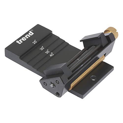 Trend DWS/HG Diamond Honing Guide Set | Includes diamond puller gauge for constant grinding angles on chamfer chisels and plane irons, DWS/HG/SET