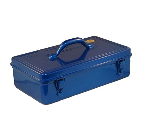 TRUSCO TB-362 Trunk Tool Box, 15.1 x 8.7 x 5.9 inches (382 x 222 x 151 cm), Blue Large Above handle Single Item