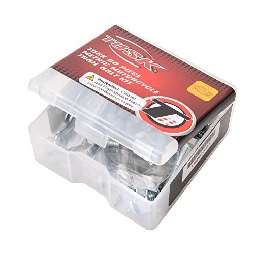TUSK 60 Piece Metric Motorcycle Trail Bolt Kit