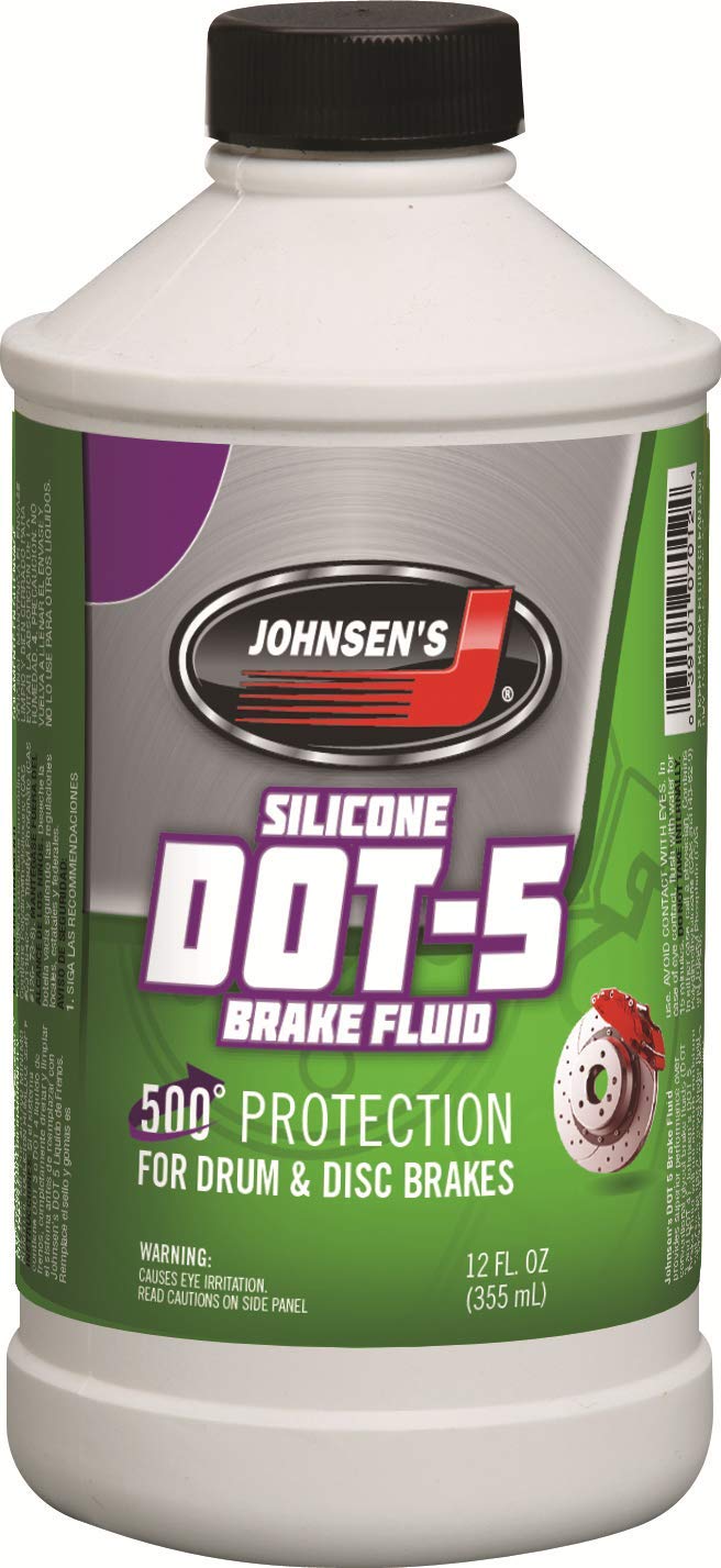 Johnsen's 7012-6 Silicone DOT-5 Brake Fluid - 12 oz. 1