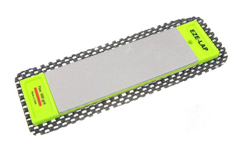 EZE-LAP DD6F/M 2 by 6 Double Sided Diamond Sharpening Stone F/M, Non Skid Pad Included