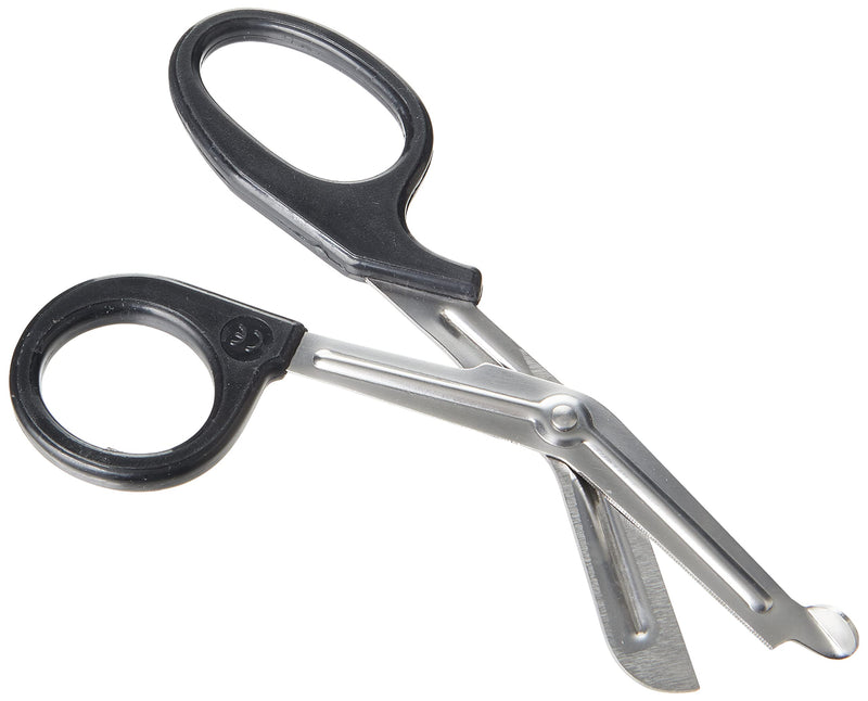 Prestige Medical EMT/Utility Scissor, Black, 7 1/2 Inch 7.5 Inch