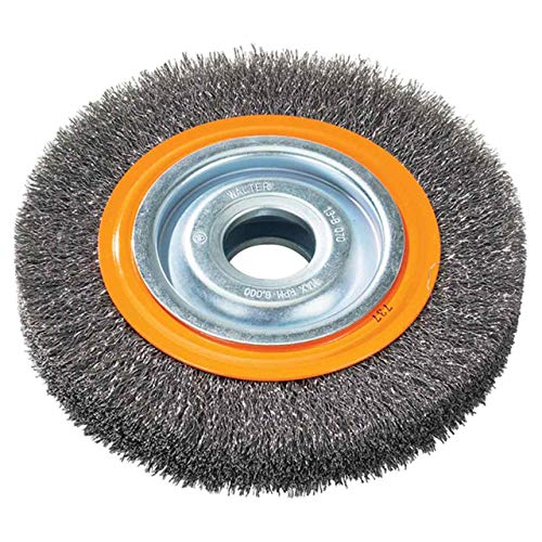 Walter 13B070 Wire Wheel Brush Crimped .0118" Tool Steel Wire 7" x 7/8" 7" x 1-1/4"