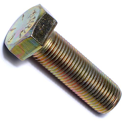 Hard-to-Find Fastener Grade 8 Fine Hex Cap Screws, Bulk Pack, Steel Hex Bolts for Construction, Home Improvement, 1/2-20 x 1-1/2, Pack of 25