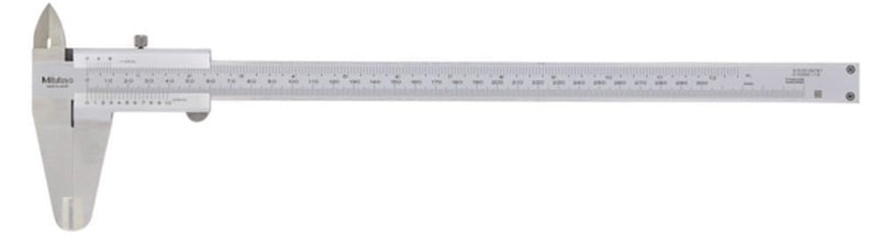 Mitutoyo 530-316 Vernier Caliper, Stainless Steel, Inch/Metric, 0-6" Range, +/-0.002" Accuracy, 0.0078" Resolution | Inch/Metric, +/-0.002" Accuracy, 0.0078" Resolution 0-6" 0.0078" +/-0.002"