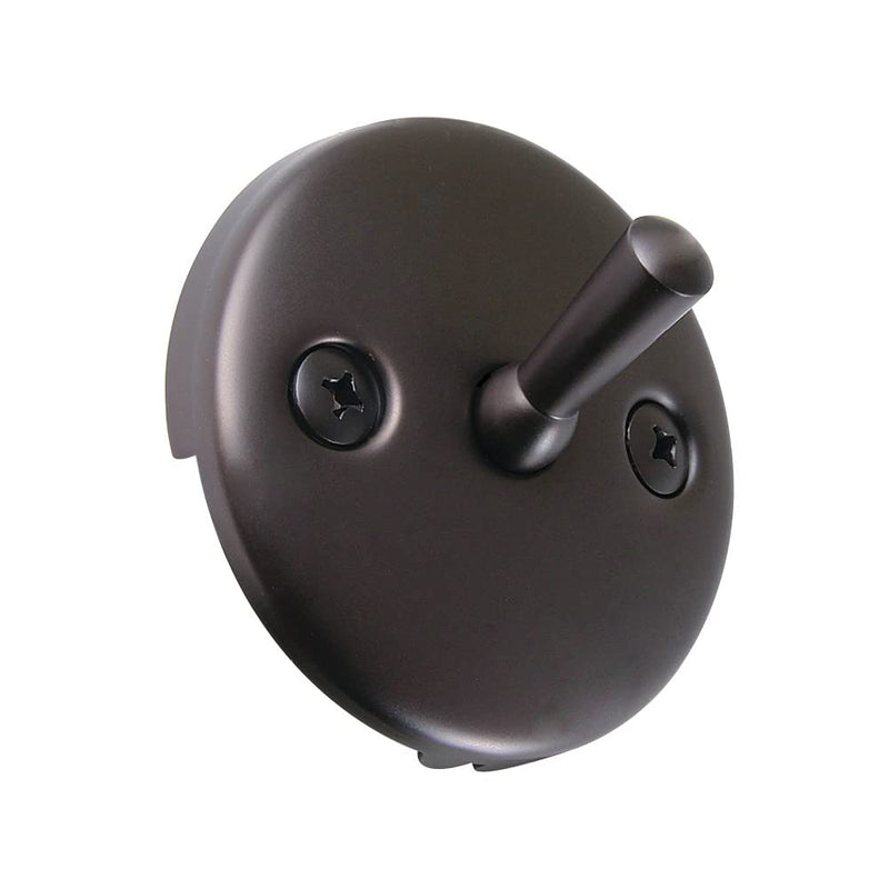 Kingston Brass DTL105 Overflow Plate for Trip Lever Drain, Oil Rubbed Bronze , Oil-Rubbed Bronze 3.19 x 3.19 x 2.06