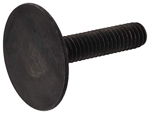 Hillman Elevator Bolt Flush Wide-Bearing Black Phosphate 1/4"-20 x 1" Black – 100 Pack