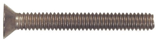 The Hillman Group 825606 Stainless Steel Flat Head Phillips Machine Screw, 1/4-20-Inch x 4-Inch, 50-Pack
