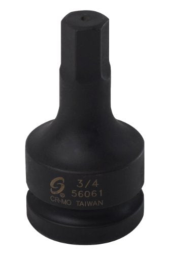 Sunex 56061 1-Inch Drive 3/4-Inch Hex Driver Socket
