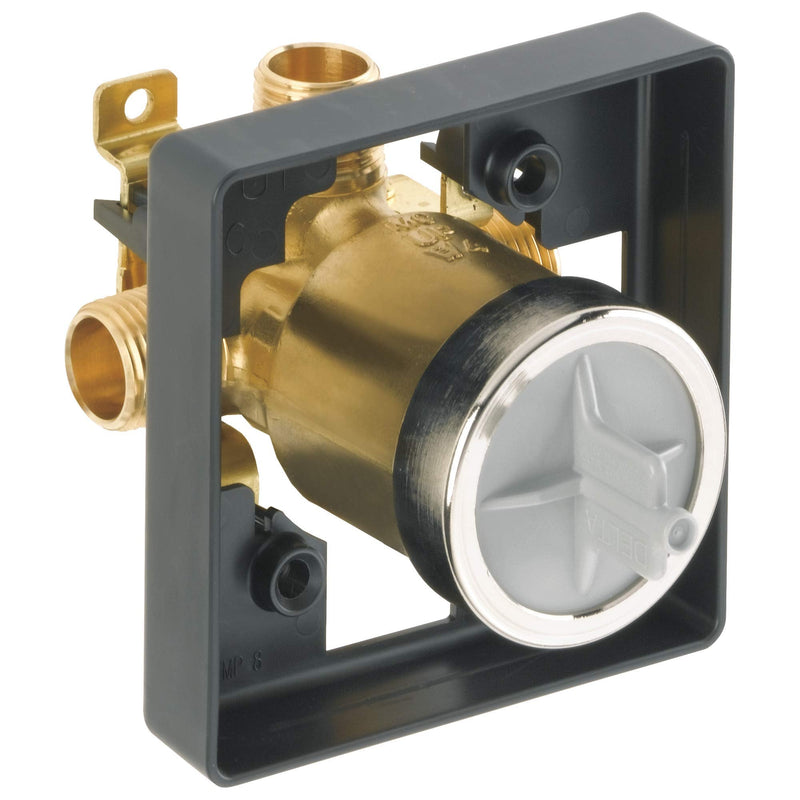 Delta Faucet R10000-UNBXHF MultiChoice Universal Shower Valve Body for Shower Faucet Trim Kits High Flow