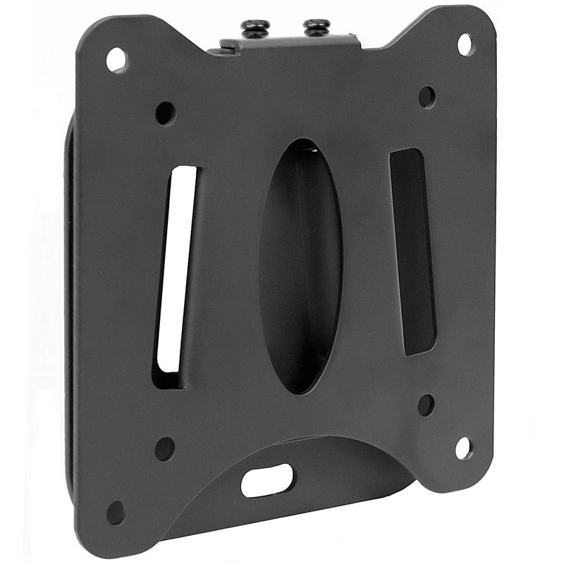 Mount-It! MI-203 Low Profile Fixed TV Wall Mount | Fits 13-32 Inch Screens | VESA 75x75 & 100x100 | Heavy-Duty Steel with 60 Lbs Capacity | Built-in Bubble Level | Ideal for RV, Home, and Office