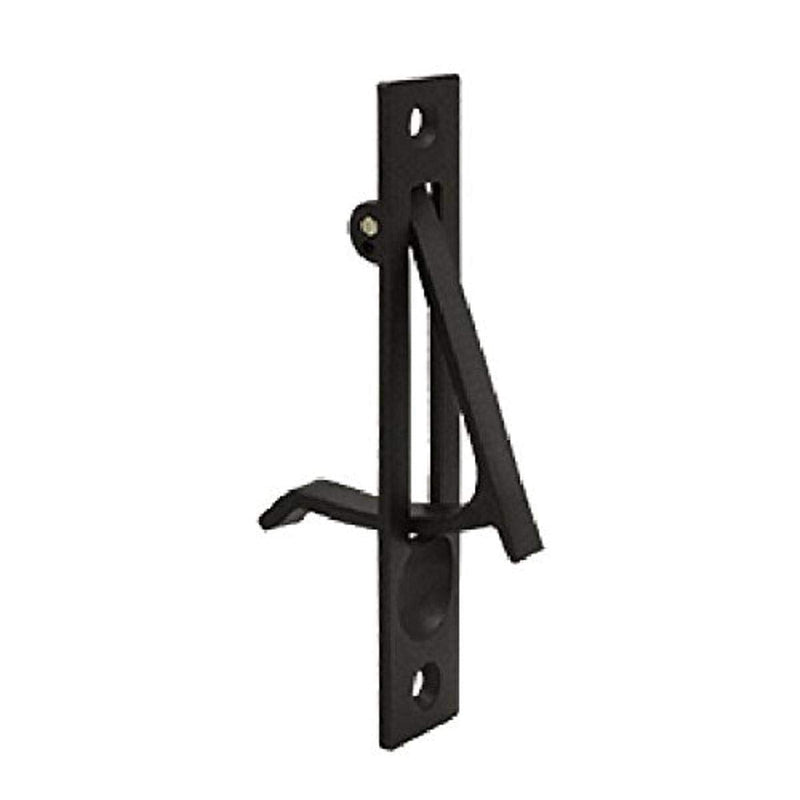 Deltana EP475U10B 4-Inch Solid Brass Edge Pull Oil Rubbed Bronze