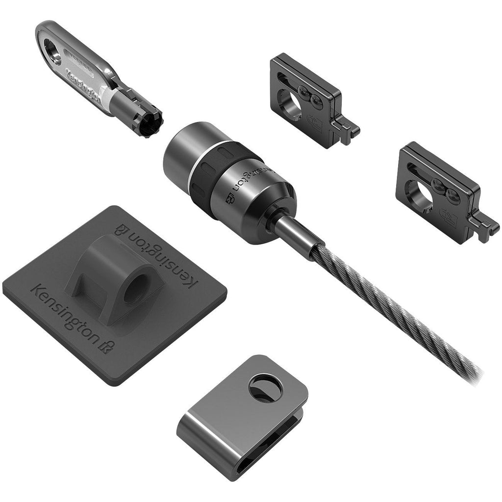 Kensington Desktop and Peripherals Locking Kit, Master Keyed on Demand (K64665US)