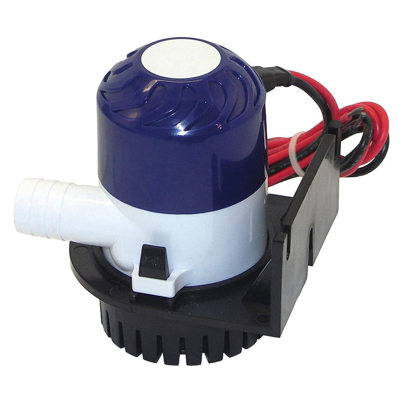 Shoreline Marine Bilge Pump 1100 GPH 1-1/8